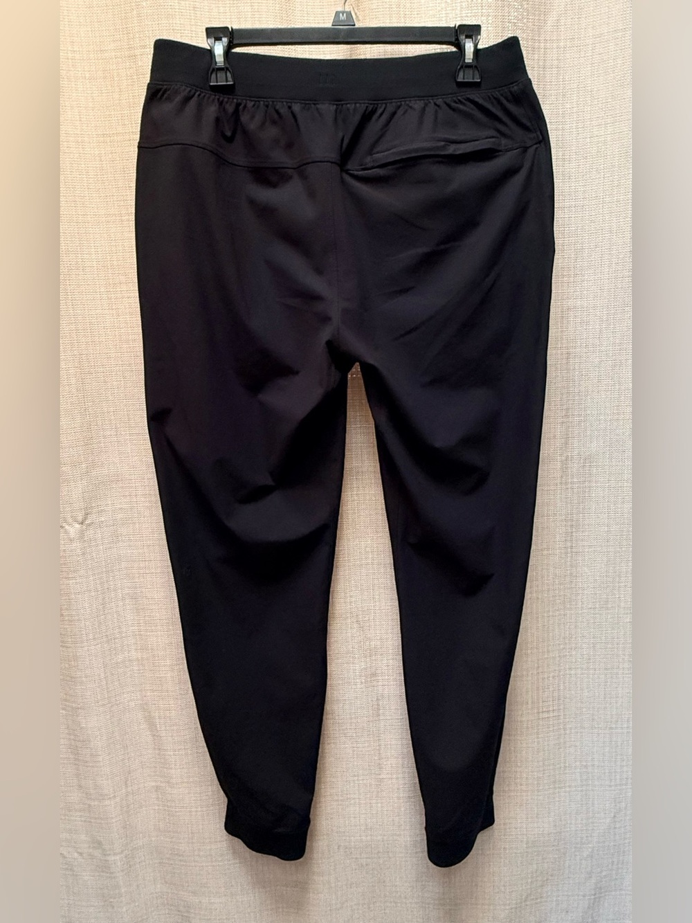 Lululemon ABC Warpstreme Jogger Mens Large Black Activewear Gym - Picture 6 of 14